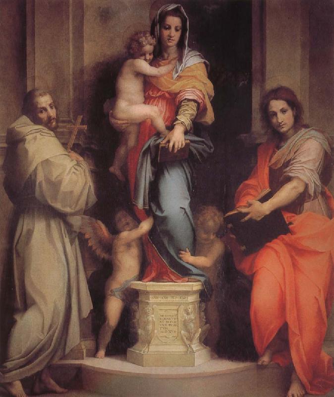 Andrea del Sarto Virgin Mary Sweden oil painting art
